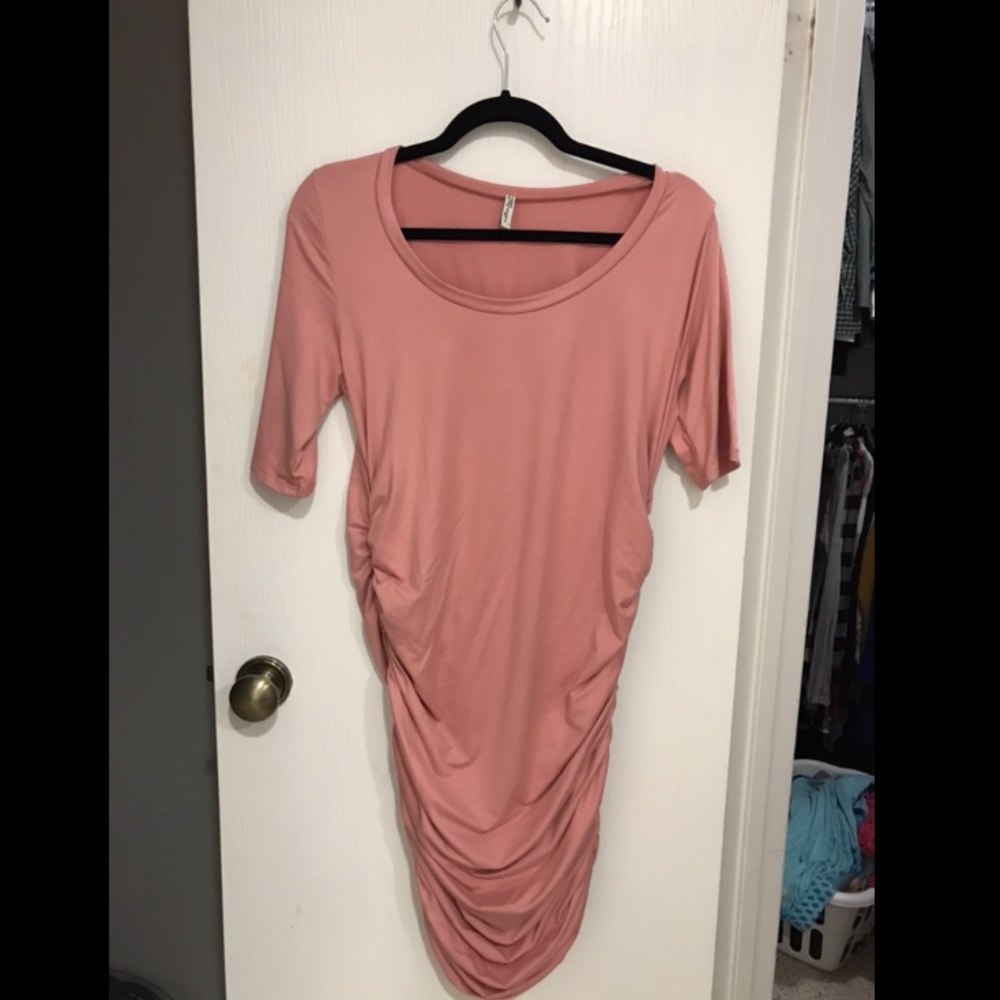 Fitted Maternity Dress L